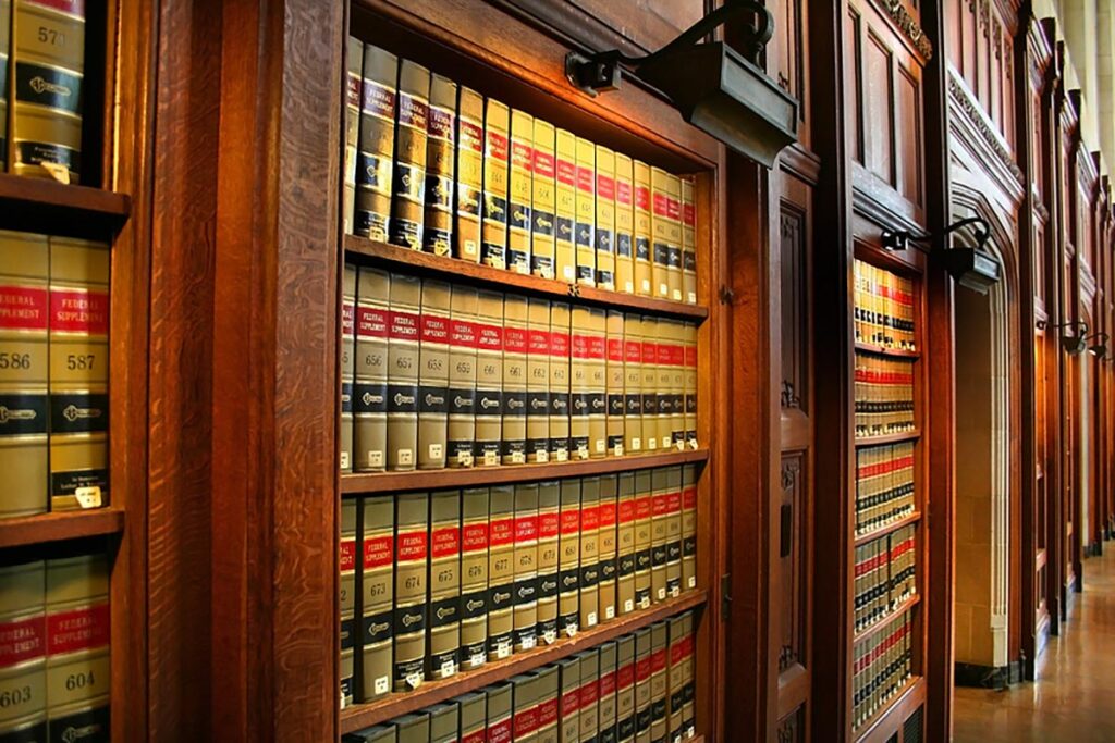 Law book library